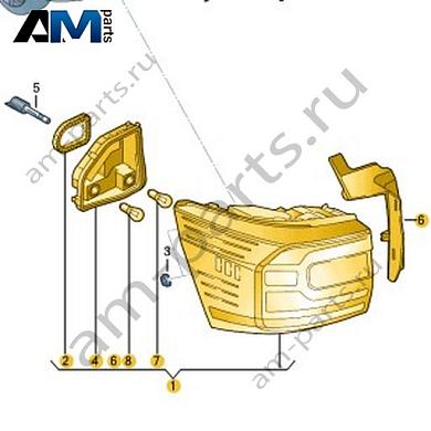 Светодиодный задний левый фонарь Volkswagen T-Roc Cross 2019-2024 2GM945095BКупить светодиодный задний левый фонарь 2GM945095B на Фольксваген Т-рок Кросс 2019-2024- спец. Цена