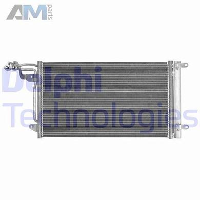 Радиатор кондиционера DELPHI (CF2013712B1) на Audi A1 (8X) 2011-2018 1.4TSI