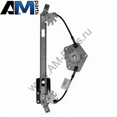 Механизм стеклоподъемника без электродвигателя задний левый на Пассат Б5 114679755 (HANS PRIES)