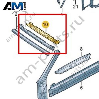 Поперечная балка крыши Volkswagen T-Roc Cabrio 2020-2024 2GC817122Купить поперечную балку крыши 2GC817122 Фольксваген Т-рок Кабриолет 2020-2024- выгодные цены