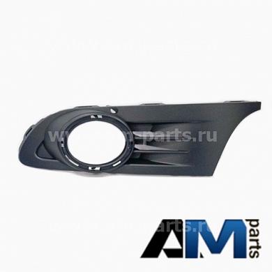 Решетка бампера левая для а/м с противотуманными фарами Гольф Плюс 2009-н.в. 5M0853665L9B9