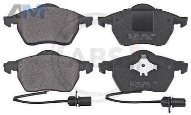 Передние тормозные колодки ABS 35026 для Audi A6 (С5) 1997-2004