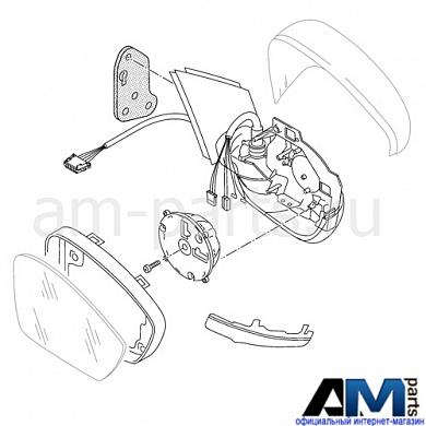 Корпус наружного зеркала на Skoda 566857508AКупить оригинальную корпус наружного зеркала для Skoda 566857508A- Гарантия от поставщика