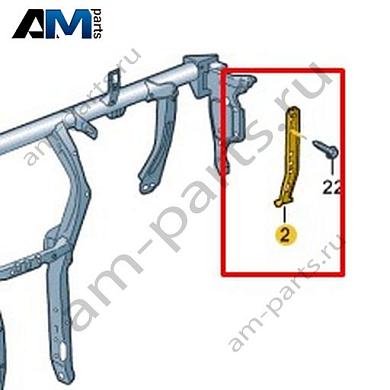 Распорка Volkswagen T-Roc 2018-2024 2GB857391Купить распорку 2GB857391 на Фольксваген Т-рок 2018-2024- выгодные цены