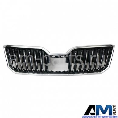 Решетка радиатора чёрный/chrom на Skoda 3V0853653BFODКупить оригинальную решетку радиатора чёрный/chrom для Skoda 3V0853653BFOD- Низкая цена