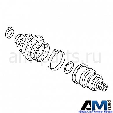 Наружный ШРУС с ротором и монт для Audi Q5 II 80A498099Заказать оригинальный наружный шрус с ротором и монт Audi Q5 II 80A498099- Выгодные условия