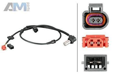 Датчик ABS передний (6PU012806921) HELLA для Volkswagen Passat B5 (1997-2005)