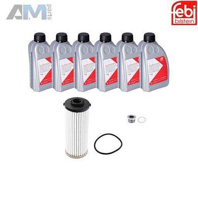 Комплект для замены масла в DSG DQ500 с маслом Febi Skoda Kodiaq (2016-2025)