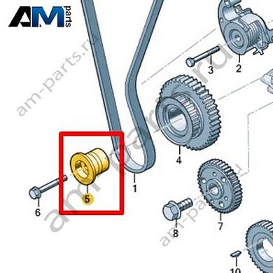 Вал VAG 0XW109330Купить вал 0XW109330 на Фольксваген/Ауди/Шкоду- спец. Цена