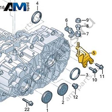Опора троса VAG 0CZ321396Купить опору троса 0CZ321396 для Фольксваген/Ауди/Шкода- гарантия наличия