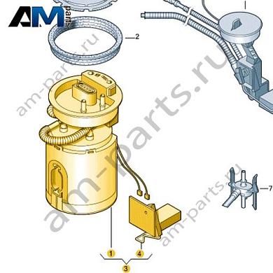 Модуль подачи топлива и датчик уровня топлива VAG 180919051CКупить модуль подачи топлива и датчик уровня топлива 180919051C для Фольксваген/Ауди/Шкода- бесплатная доставка