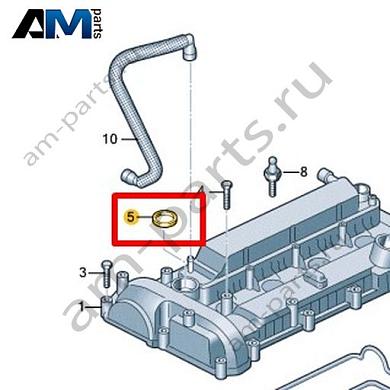 Манжетное уплотнение VAG 0XW103196Купить манжетное уплотнение 0XW103196 Фольксваген/Ауди/Шкода- бесплатная доставка