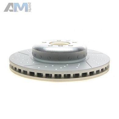 Оригинальные Передние перфорированные диски 370X30 34106797603 на BMW 3 Серии F30 рестайлинг M (325-340)