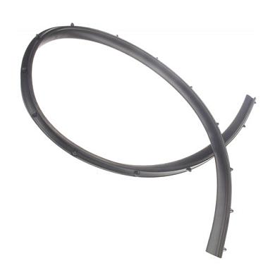 Уплотнитель задней левой двери (низ) Фольксваген Поло Седан (NEW) 5JA839697C