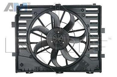 Вентилятор системы охлаждения 600W NRF (47859) Touareg II (2011-2014) 3.0TDI 204 л.с.