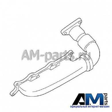 Выпускной коллектор левый Туарег (2011-2014) 3.0 TDI 059253033BP