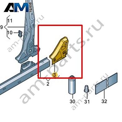 Боковина (внутренняя часть) Volkswagen T-Roc 2018-2024 2GA810377Купить боковину (внутреннюю часть) 2GA810377 Фольксваген Т-рок 2018-2024- гарантия наличия