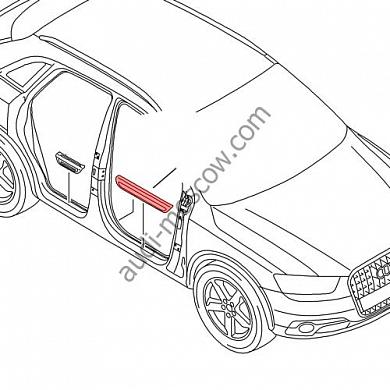 Накладка порога Декоративная для Audi Q3 8U08533749B9Заказать оригинальную накладку порога декоративную Audi Q3 8U08533749B9- Широкий ассортимент