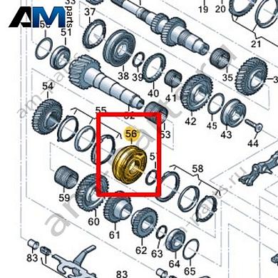 Ступица и муфта синхронизатора VAG 0A5311301JКупить ступицу и муфту синхронизатора 0A5311301J для Фольксваген/Ауди/Шкода- бесплатная доставка