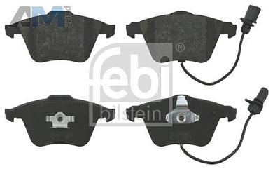 Передние тормозные колодки FEBI 16584 на Audi A8 (D3) 2002-2010