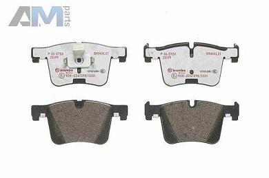 Керамические передние колодки (P06075X) Brembo для BMW 3 Серии 2012-2015 325d/328i/328iX