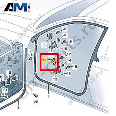 Петля двери VAG 14A831401Купить петлю двери 14A831401 Фольксваген/Ауди/Шкода- гарантия наличия