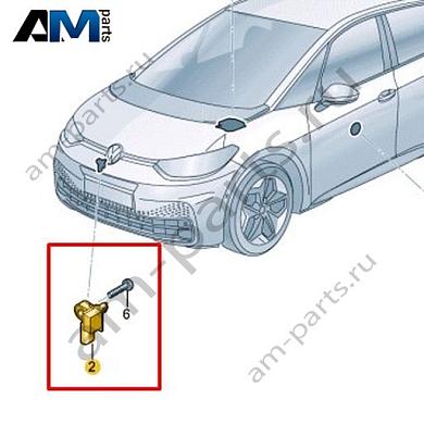 Датчик удара для ПБ Volkswagen id3 2020-2024 1EA959345BКупить датчик удара для ПБ 1EA959345B для Фольксваген id3 2020-2024- выгодные цены