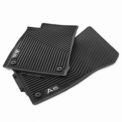 Коврики в салон резиновые передние Ауди А4 В9 (рестайлинг) 8W7061501A041