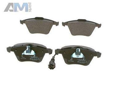 Передние тормозные колодки BOSCH 0986494103 на Skoda 3T (2008-2015)