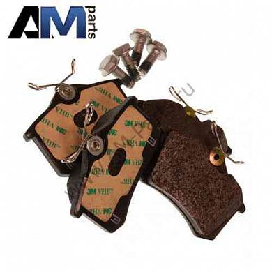 Колодки тормозные задние дисковые TRW для Skoda Rapid GDB1330