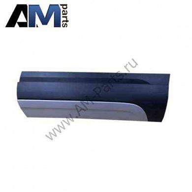 Молдинг двери задний левый Volkswagen Touareg (2011-2014) (хром) 7P6854949FONV