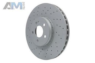 Передние перфорированные диски (24.0132-0300.2) ATE на Mercedes E-Class W213 E200D/E200