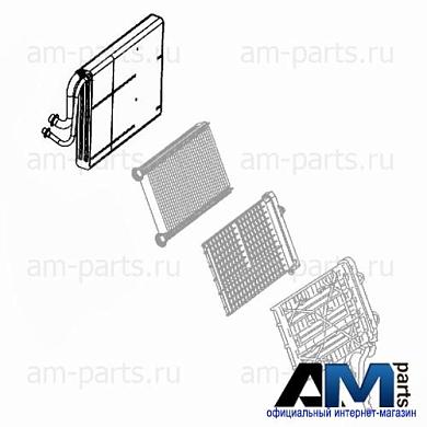 Испаритель кондиционера для Mercedes C300 W205 (M274 E20) A2058307800