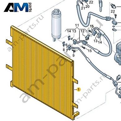 Газоохладитель Volkswagen id3 2020-2024 1EA816515AКупить газоохладитель 1EA816515A на Фольксваген id3 2020-2024- спец. Цена
