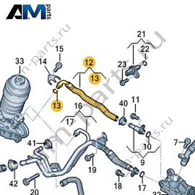 Шланг системы охлаждения VAG 059121102LКупить шланг системы охлаждения 059121102L Фольксваген/Ауди/Шкода на выгодных условиях