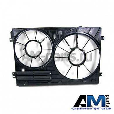 Рамка двух вентиляторов на Passat 2.0 TDI 1K0121205AD9B9