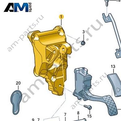 Опорный кронштейн Volkswagen id-Buzz 2023-2024 1N3723115AКупить опорный кронштейн 1N3723115A Фольксваген id-Buzz 2023-2024 на выгодных условиях