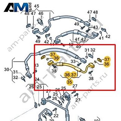 Трубопровод хладагента Volkswagen id3 2020-2024 1EA816533AКупить трубопровод хладагента 1EA816533A Фольксваген id3 2020-2024 на выгодных условиях