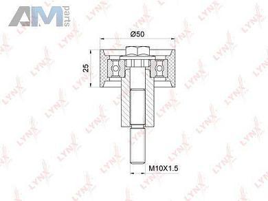 Ролик обводной ремня ГРМ PB3152 (LYNXauto) для автомобилей VAGЗаказать ролик обводной ремня ГРМ PB3152 производства LYNXauto для Фольксваген/Ауди/Шкода с доставкой точно в срок