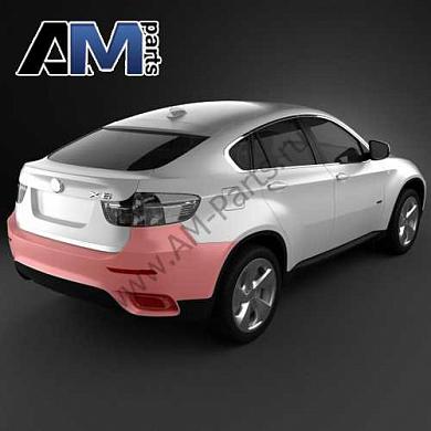 Облицовка заднего бампера БМВ Х6 Е71 51127210651