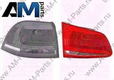 Фонарь задний правый внутренний Volkswagen Touareg (2011-2014) 7P6945093C