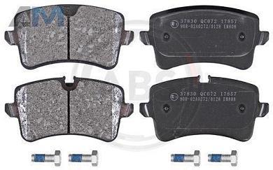 Задние тормозные колодки ABS 37830 Audi A8 (D4) 2010-2017