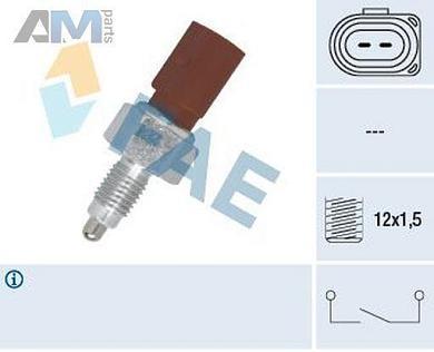 Включатель фары заднего хода (40675) FAE для Skoda Octavia A5 (2004-2013)