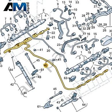 Топливный шланг VAG 057130218AHКупить топливный шланг 057130218AH на Фольксваген/Ауди/Шкоду на выгодных условиях
