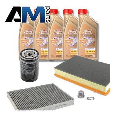 Набор для ТО-1/3 Volkswagen Transporter 2.0 TFSI (масло Castrol LL3 5W30 504/507)