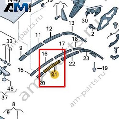 Уплотнитель Volkswagen T-Roc Cabrio 2020-2024 2GC871361Купить уплотнитель 2GC871361 для Фольксваген Т-рок Кабриолет 2020-2024- акция