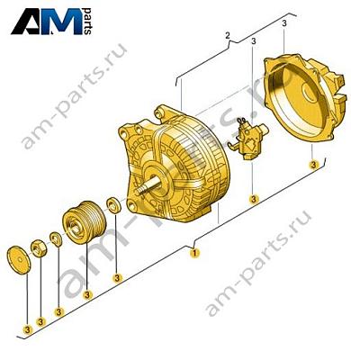 Генератор VAG 06L903027Купить генератор 06L903027 Фольксваген/Ауди/Шкода- гарантия наличия