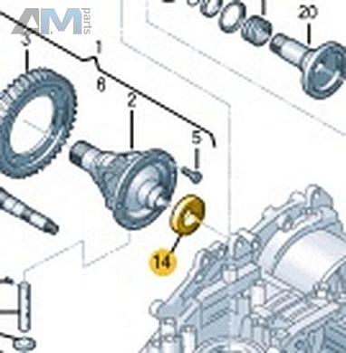 Конический роликовый подшипник VAG 001409321AКупить конический роликовый подшипник 001409321A на Фольксваген/Ауди/Шкоду- бесплатная доставка