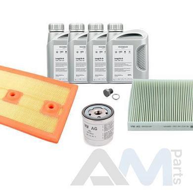 Оригинальный комплект ТО-1/3 на Шкода Рапид 1.4 TSI 125 л.с. (масло LL3 с допуском 504/507)