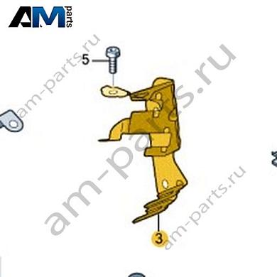 Кронштейн корпуса разъема VAG 06E971497ACКупить кронштейн корпуса разъема 06E971497AC Фольксваген/Ауди/Шкода- акция